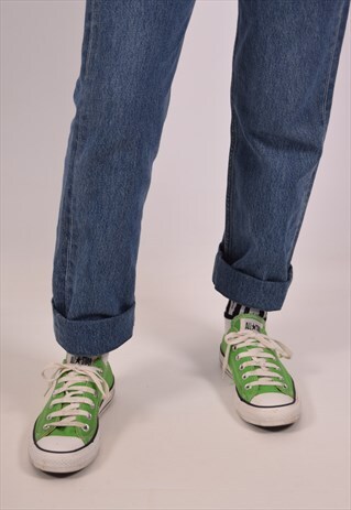 VINTAGE CONVERSE CHUCK TAYLOR LOW TOP TRAINERS GREEN