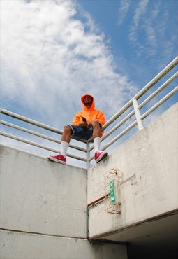 Baad hoodie safety orange (  Brutality  )