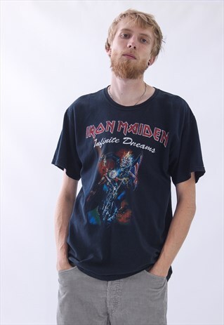 1997 VINTAGE MENS IRON MAIDEN INFINITE DREAMS BANDS T-SHIRT