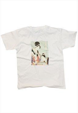 Utamaro Portrait of Naniwaya Okita T-Shirt