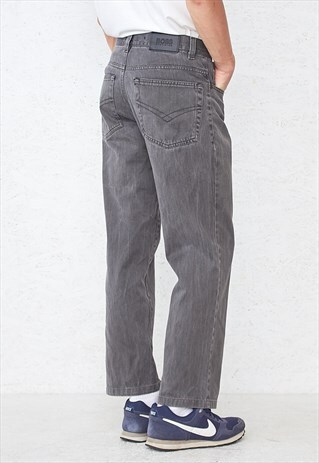 VINTAGE GREY HUGO BOSS DENIM JEANS