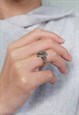 Crocodile Ring Women Sterling Silver Ring