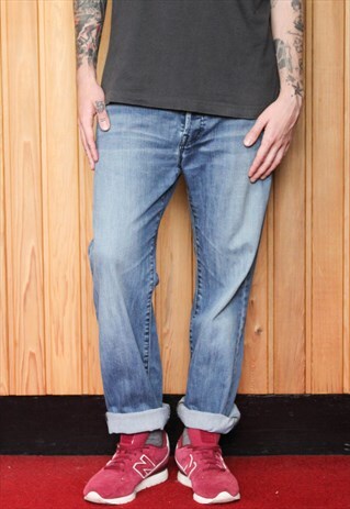 VINTAGE BLUE 501 LEVI'S JEANS