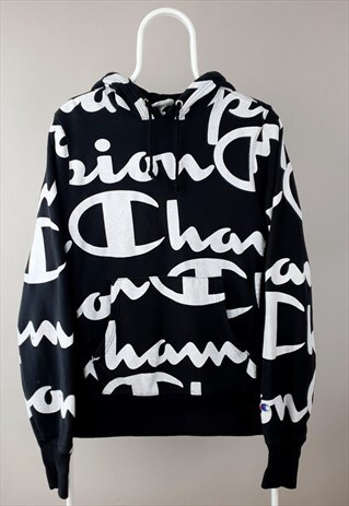 black and white champion sweater