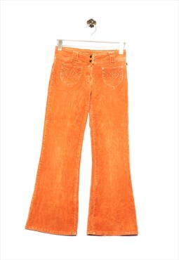 History Cord Pant Boot cut Fit Orange