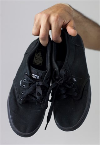 VINTAGE VANS BLACK TROUSERS