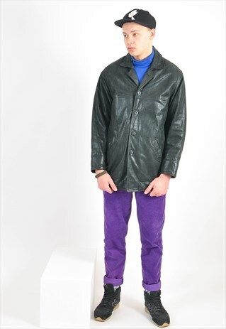 VINTAGE 90'S REAL LEATHER JACKET