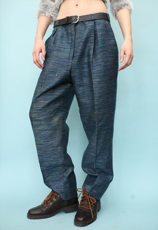 VINTAGE 80'S BOHO CHINOS TROUSERS