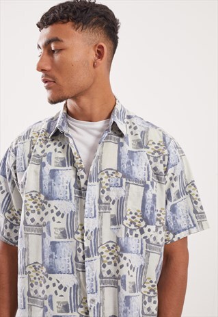 VINTAGE PATTERNED FESTIVAL SHIRT