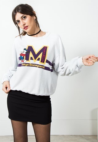 VINTAGE STYLE 90S DISNEY SWEATSHIRT / S1985