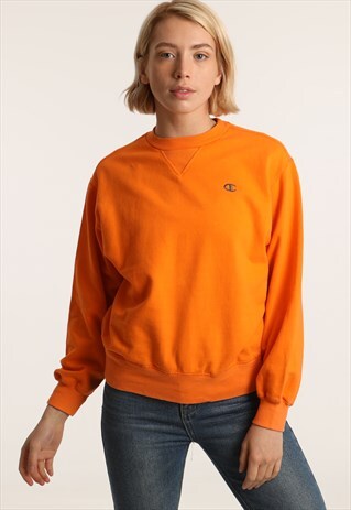 VINTAGE CHAMPION EMBROIDERED LOGO SWEATSHIRT