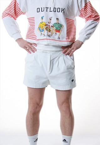 90S VINTAGE ADIDAS SUMMER SPORTS SHORTS LOGO OVERSIZED 13284