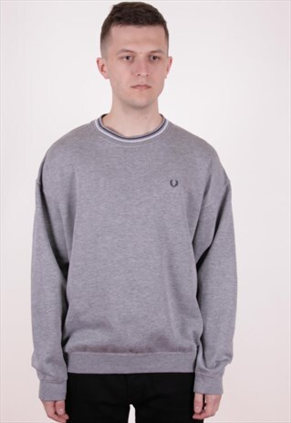 90S VINTAGE FRED PERRY SWEATSHIRT AA9929