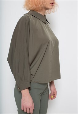 Pistachio Bat Sleeved Shirt