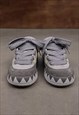 CHUNKY SNEAKERS SUEDE PLATFORM TRAINERS RETRO SHOES IN GREY
