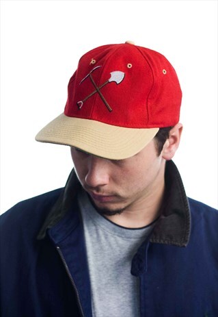 VINTAGE STARTER AMERICAN FOTBALL LOGO BASEBALL CAP 90S X 2.9