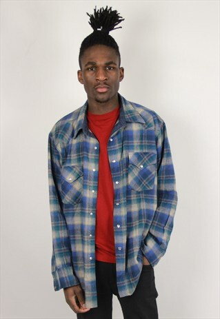 VINTAGE THICK CHECK SHIRT