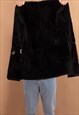VINTAGE 00'S MEN SHEEPSKIN COAT IN BLACK
