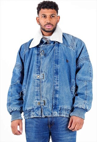 SHERPA LINED DENIM JACKET J3305