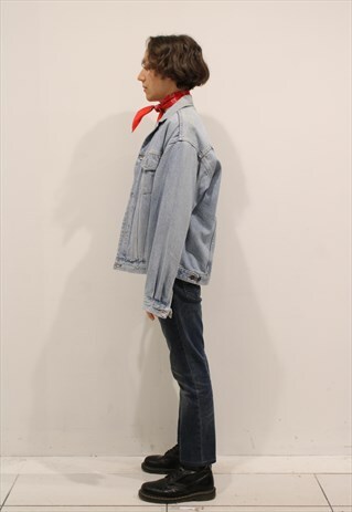 LIGHTLY FADED DENIM JACKET