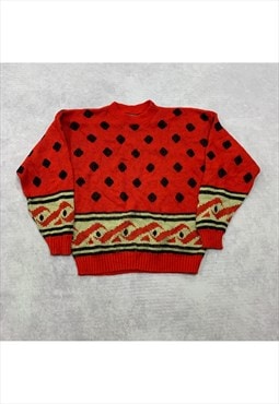 Vintage knitted jumper Women's S