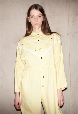 80S RARE POSH GUCCI GANG COWBOY RICH UNISEX JUMPSUIT