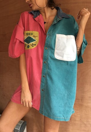 OVERSIZED RETRO 90S 80S VINTAGE UNISEX FESTIVAL SHIRT