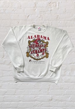 Vintage Alabama National Champions USA sweatshirt 