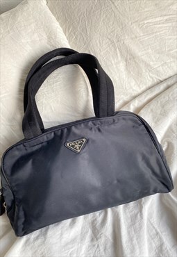 Prada black nylon handbag