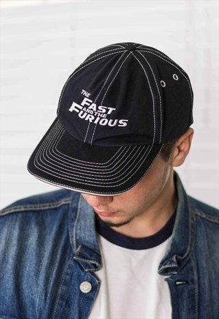 VINTAGE THE FAST AND THE FURIOUS CAP LOGO 90S ONE SIZE 2.9