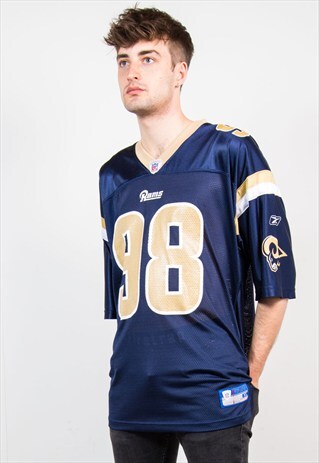 NFL AMERICAN FOOTBALL ST. LOUIS RAMS JERSEY TOP