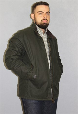 BARBOUR ELGIN WAX JACKET CLASSIC TARTAN