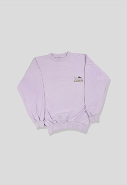Vintage 90s Chemise Lacoste Sweatshirt in Pink