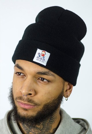 ATHLETE BEANIE BLACK