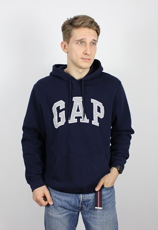 VINTAGE MENS GAP SWEATSHIRTS BIG LOGO LONG SLEEVE