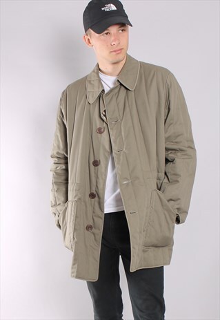VINTAGE AQUASCUTUM PADDED QUILTED COAT