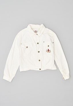 Vintage 90's Trussardi Jacket White