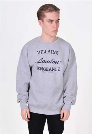 GREY LONDON LEAGUE SWEATSHIRT