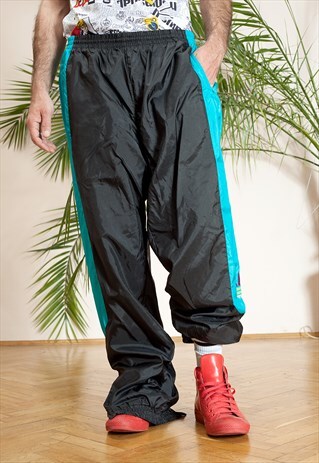 VINTAGE ADIDAS TRACKSUIT NYLON PANTS