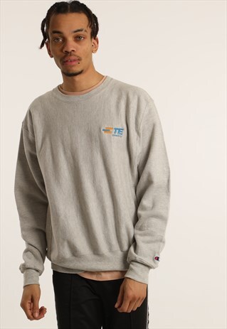 VINTAGE CHAMPION EMBROIDERED REVERSE WEAVE SWEATSHIRT
