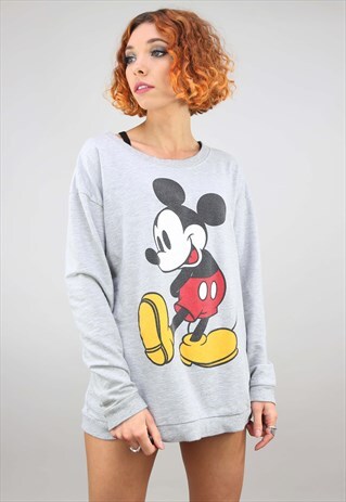 VINTAGE RETRO OVERSIZED DISNEY SWEATER SWEATSHIRT