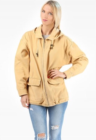 ANORAK HOODED CANVAS JACKET