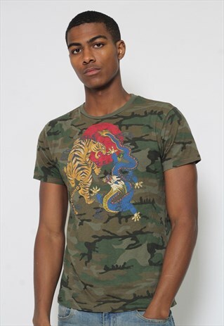 VINTAGE RALPH LAUREN GRAPHIC T-SHIRT
