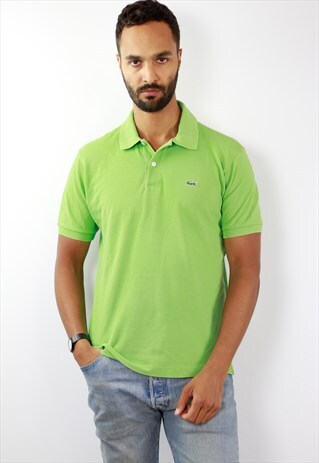 GREEN LACOSTE POLOSHIRT LACOSTE POLO SHIRT GREEN