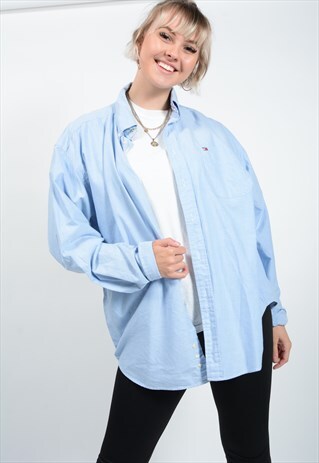 VINTAGE TOMMY HILFIGER PASTEL SHIRT LOGO