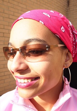 ROSE GOLD TINT OMBRE SUNGLASSES
