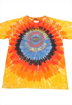 Vintage Austin Texas T-Shirt Tie-Dye Orange XL