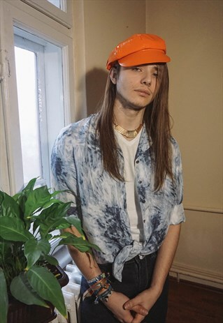 VINTAGE TIE DYE BLUE SHIRT