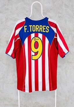 Athletico Madrid Football Shirt 2004/5 Fernando Torres XL