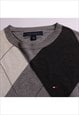 VINTAGE 90'S TOMMY HILFIGER JUMPER / SWEATER PREP CREWNECK